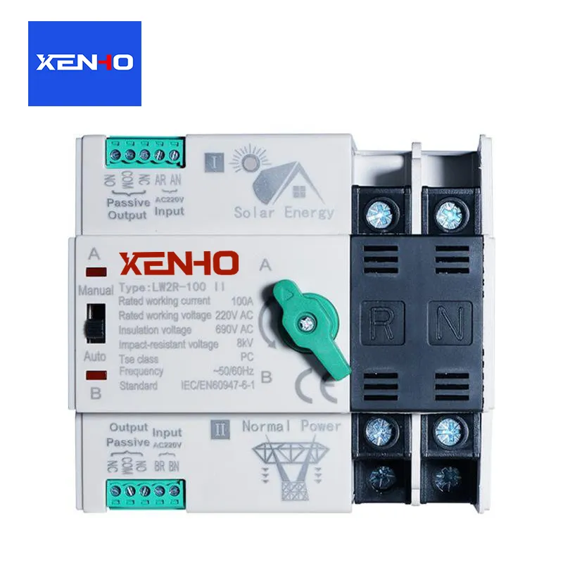 Chave de transferência automática de energia dupla
